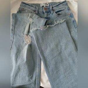 Fashion Nova High Rise Flare Jeans